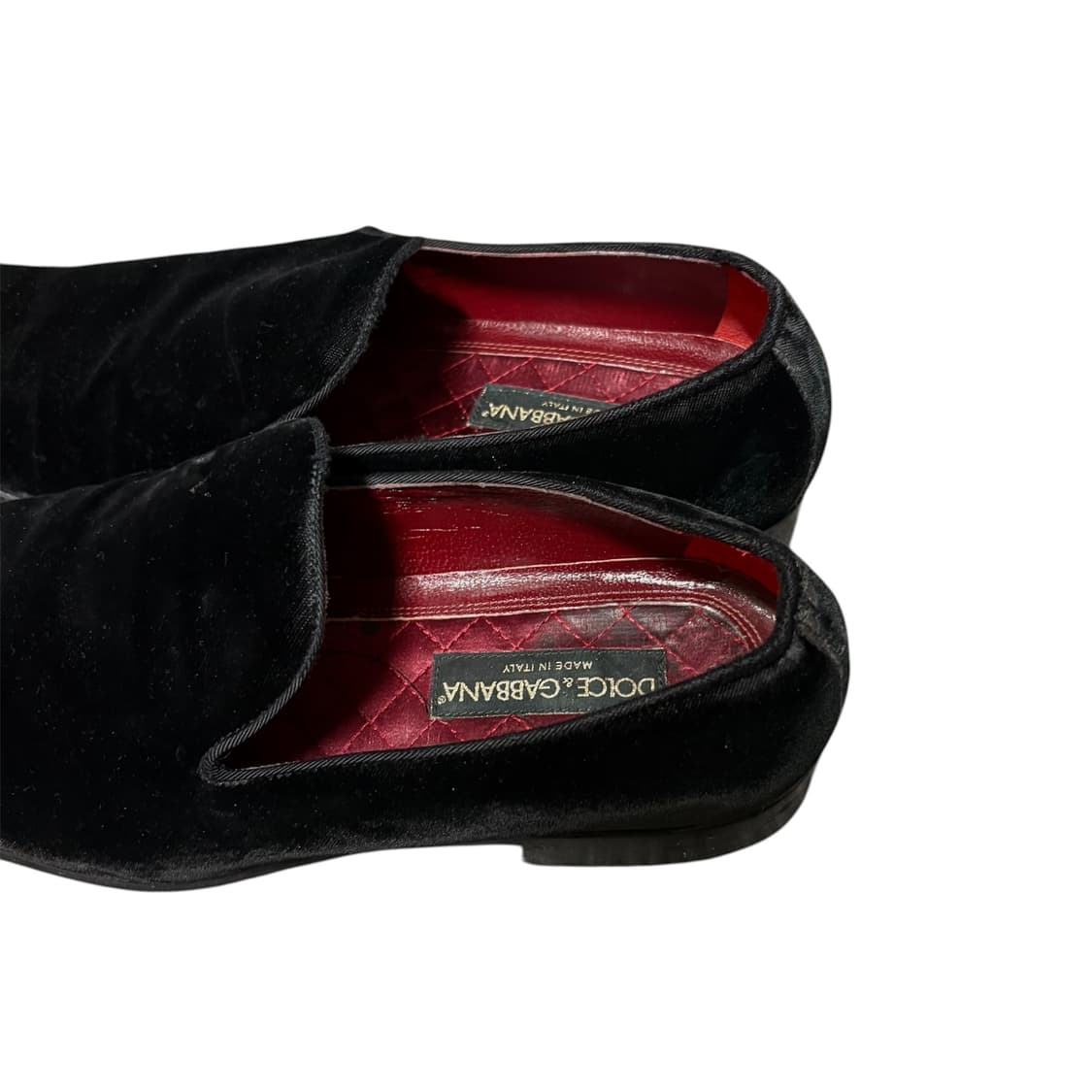 돌체앤가바나 블랙 벨벳 로퍼 11 280-290 상품이미지3