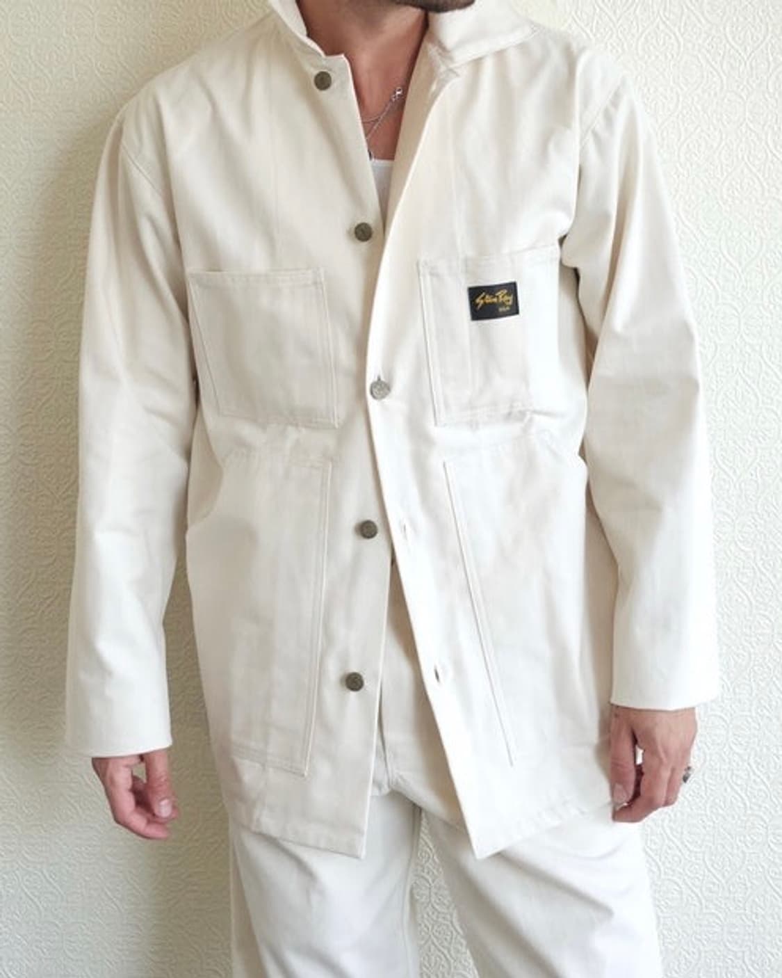 Stan Ray Natural Drill Shop Jacket 상품이미지2
