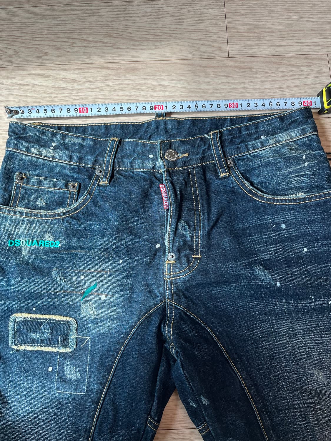 디스퀘어드2 남성 데미지 청바지 46 상품이미지7
