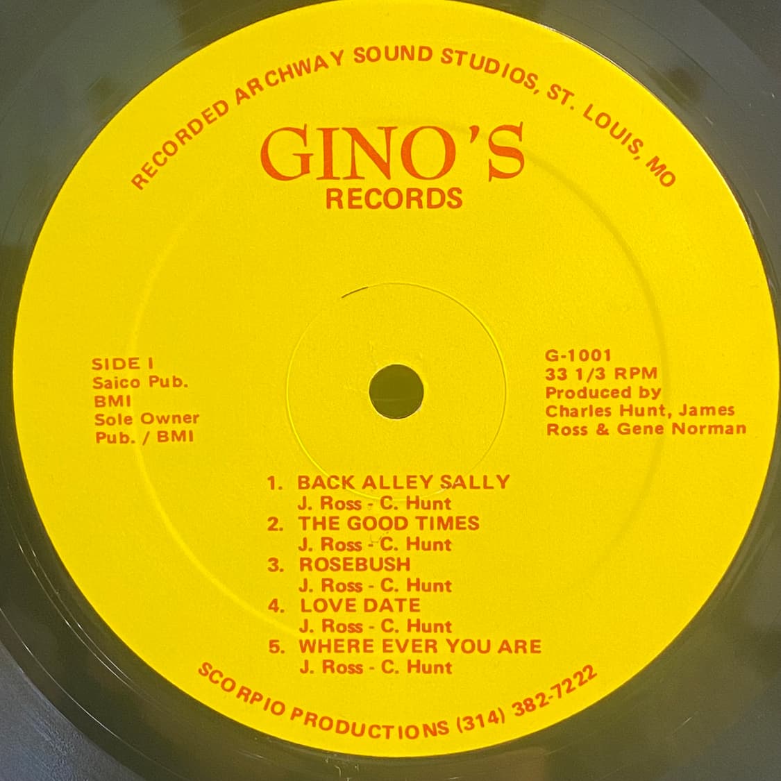 (중고LP-소울) Charles Hunt And James Ross 상품이미지4