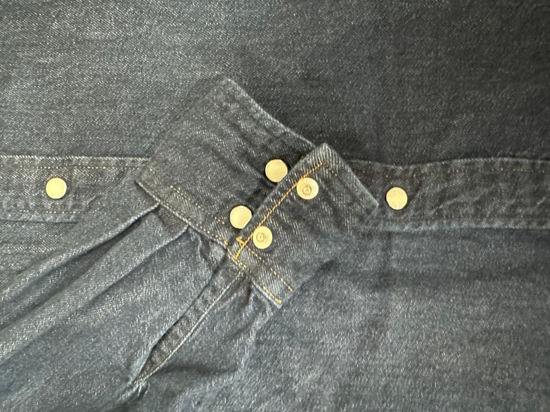 [3] 캐피탈 8oz 데님 허스키 웨스턴 셔츠 상품이미지4