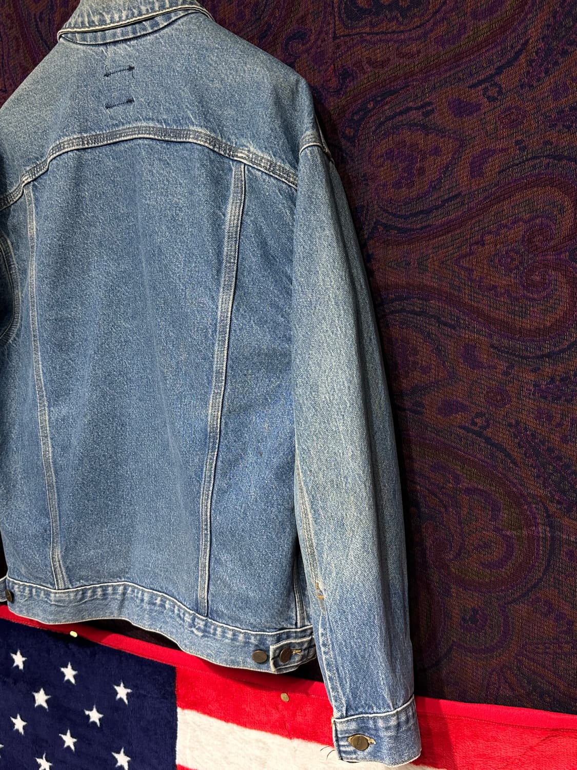 칼하트 j12dst  usa made 데님자켓 상품이미지8