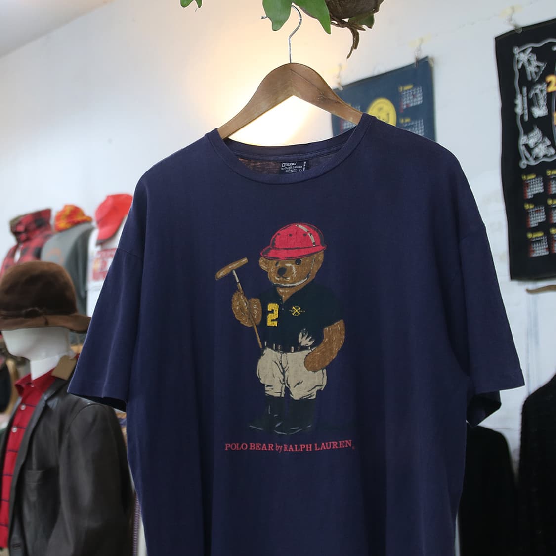 (착용컷) 폴로 랄프로렌 베어 반팔 티셔츠 (남성용 105) 상품이미지1