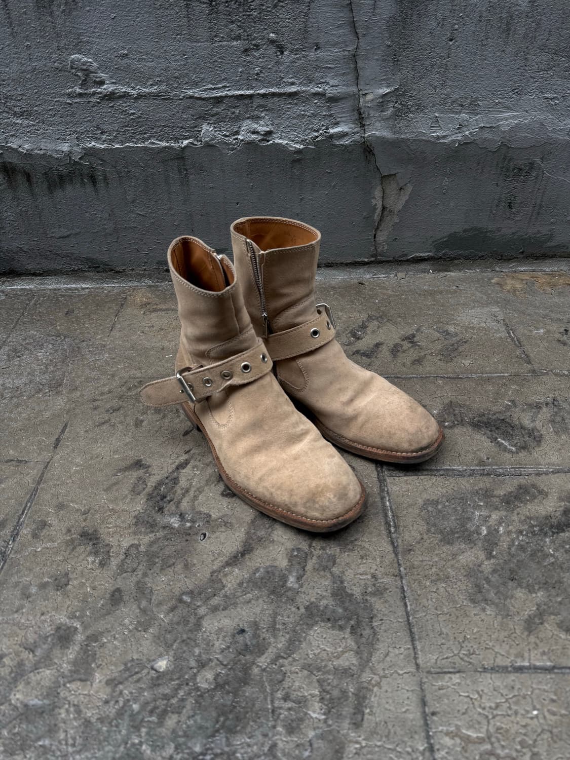 마르지엘라 버클 스트랩 엔지니어드 부츠 상품이미지2