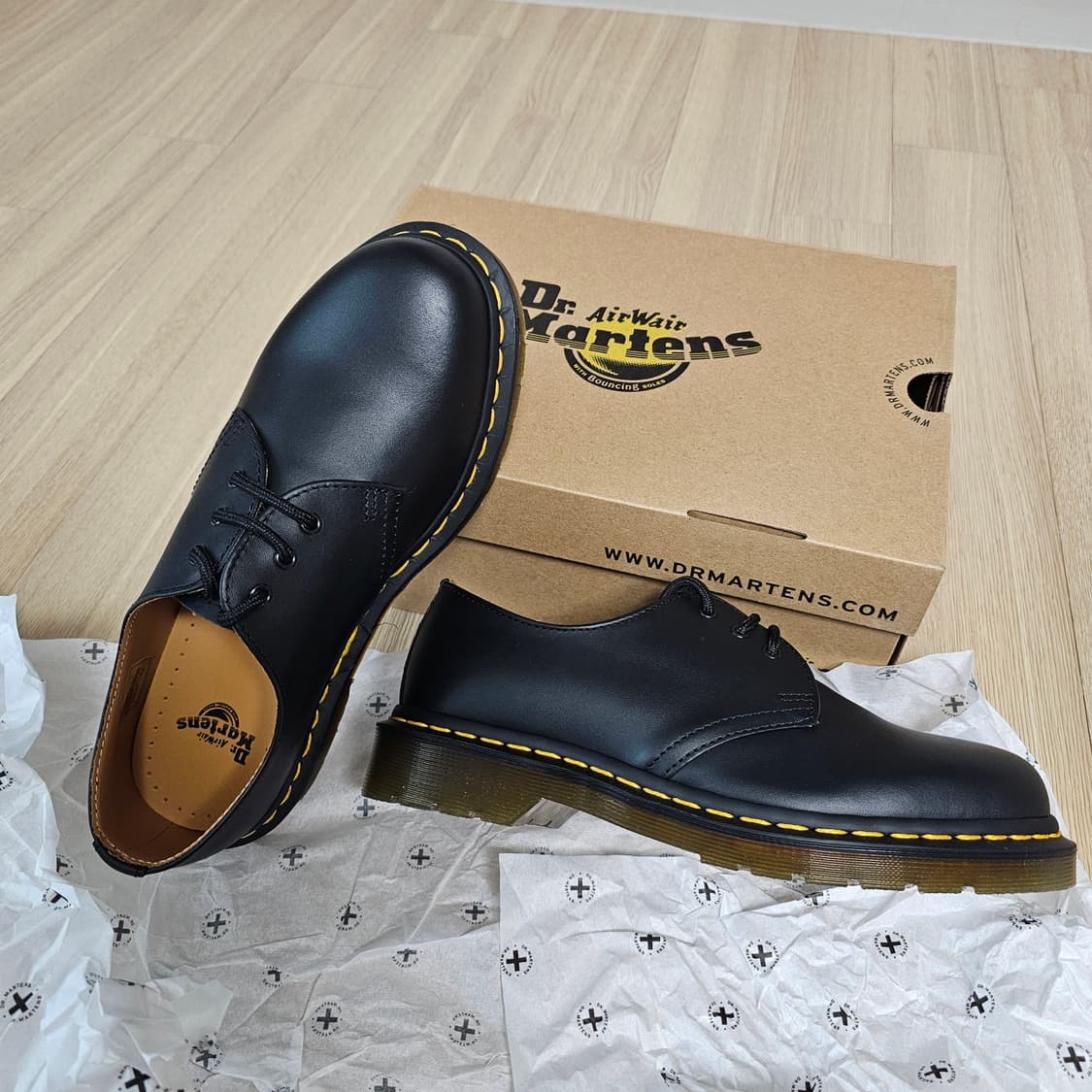 250 새제품) 닥터마틴 1461 나파 무광 구두 워커 11838001 상품이미지1