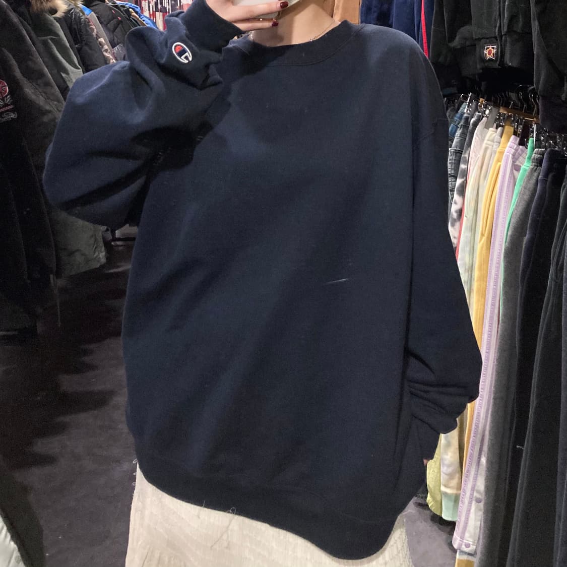 [IM]챔피온 스웻셔츠 네이비 상품이미지3