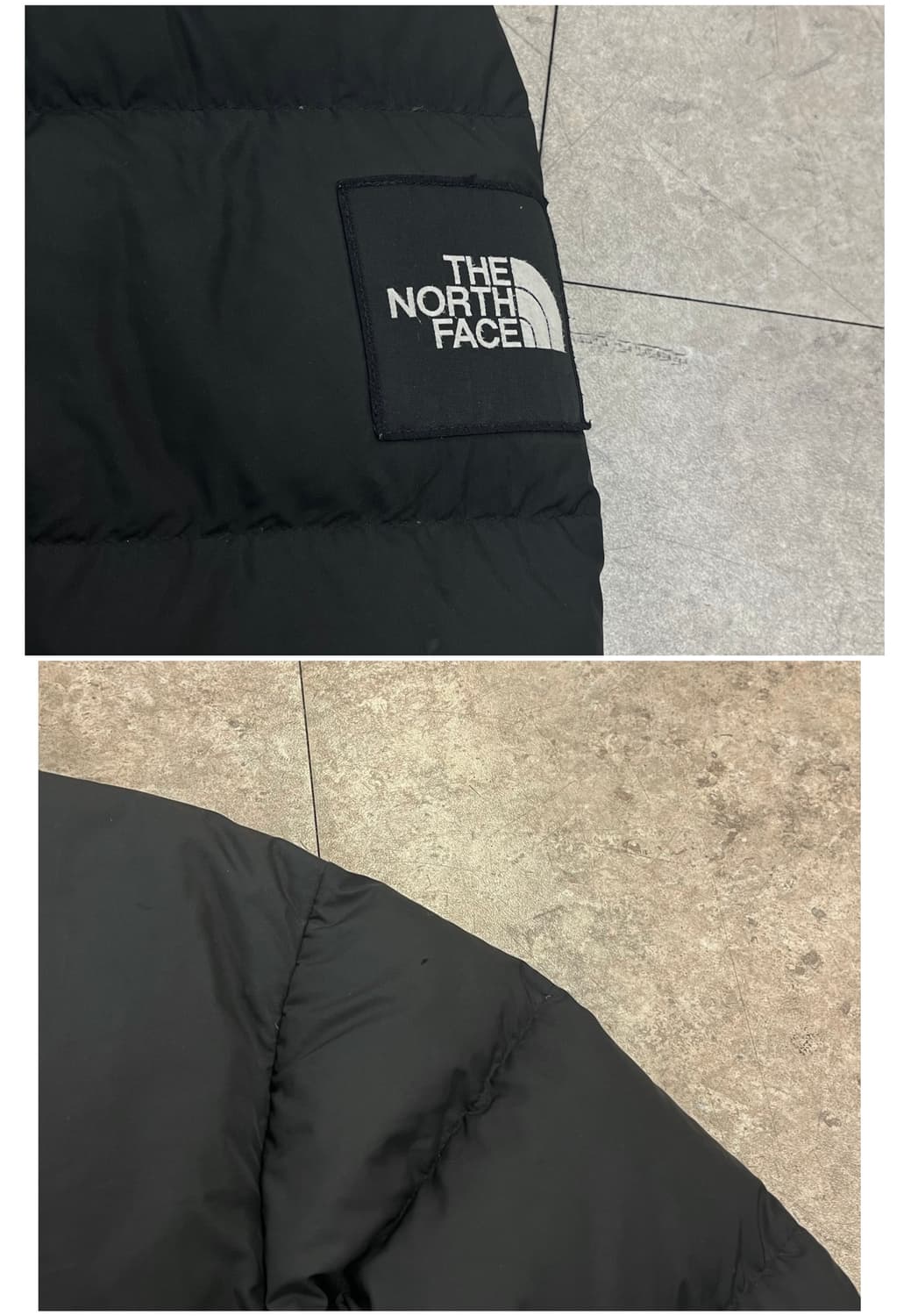 노스페이스 패딩 블랙 L(100) #csz2178 상품이미지6