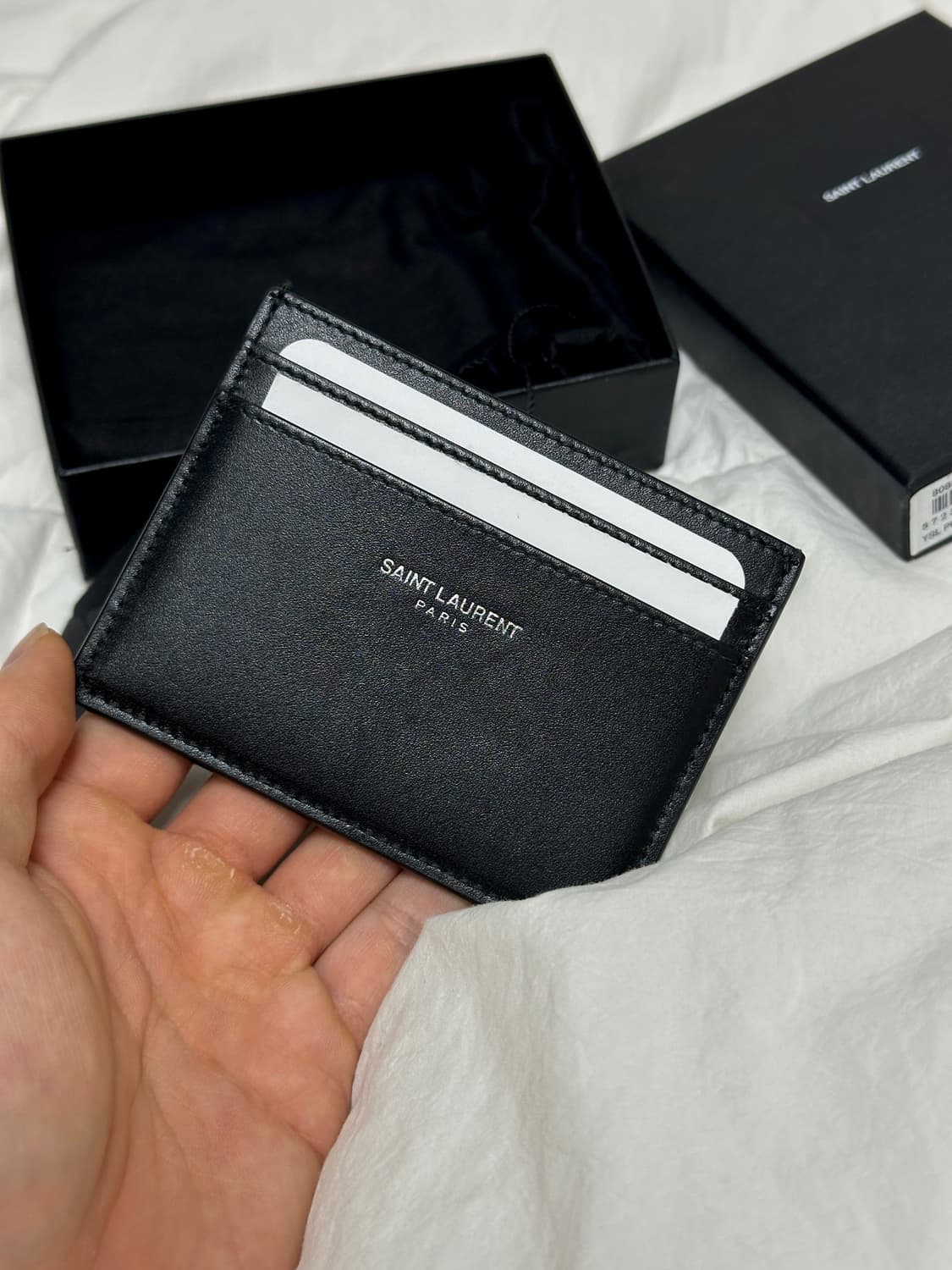 생로랑 스무스 레더 파리 카드 케이스 상품이미지2