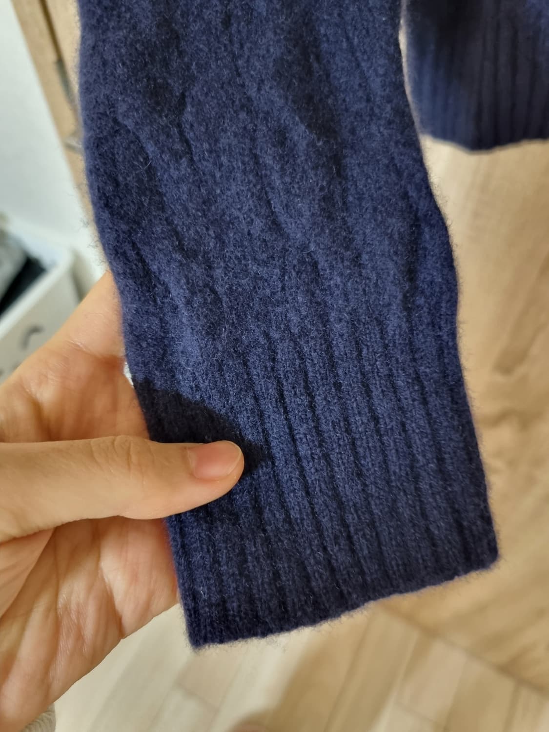 폴로 랄프로렌 캐시미어 케이블니트 상품이미지4