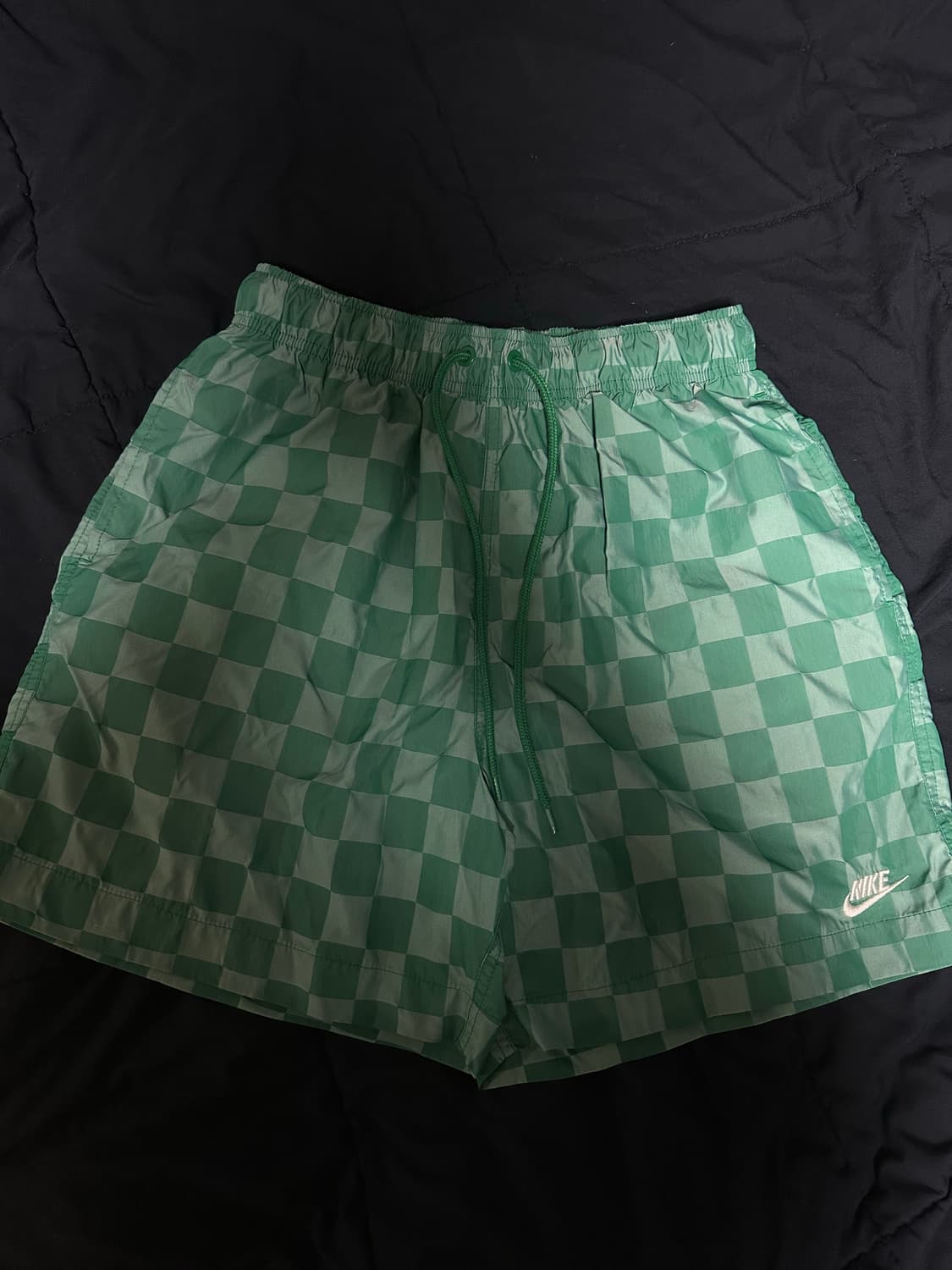 나이키 체크 우븐 반바지 M 외 블랙반바지 2벌 상품이미지1