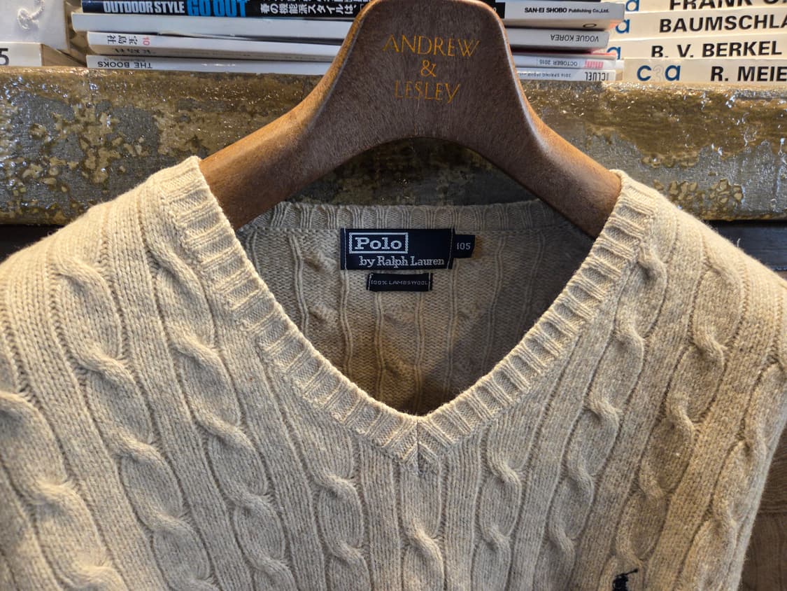 00'S 랄프로렌 케이블니트  상품이미지6