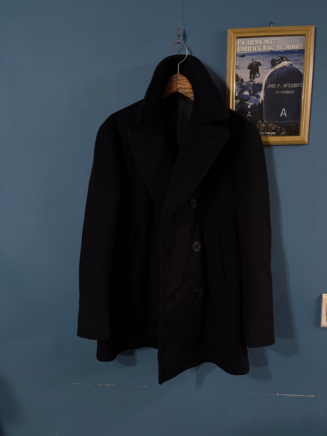60's USN 8 Button Pea coat. 상품이미지8