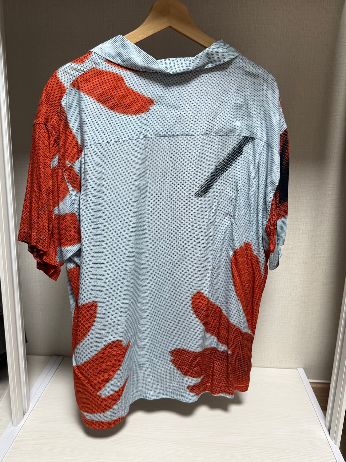STUSSY HALFTONE FLOWER SHIRT 상품이미지4