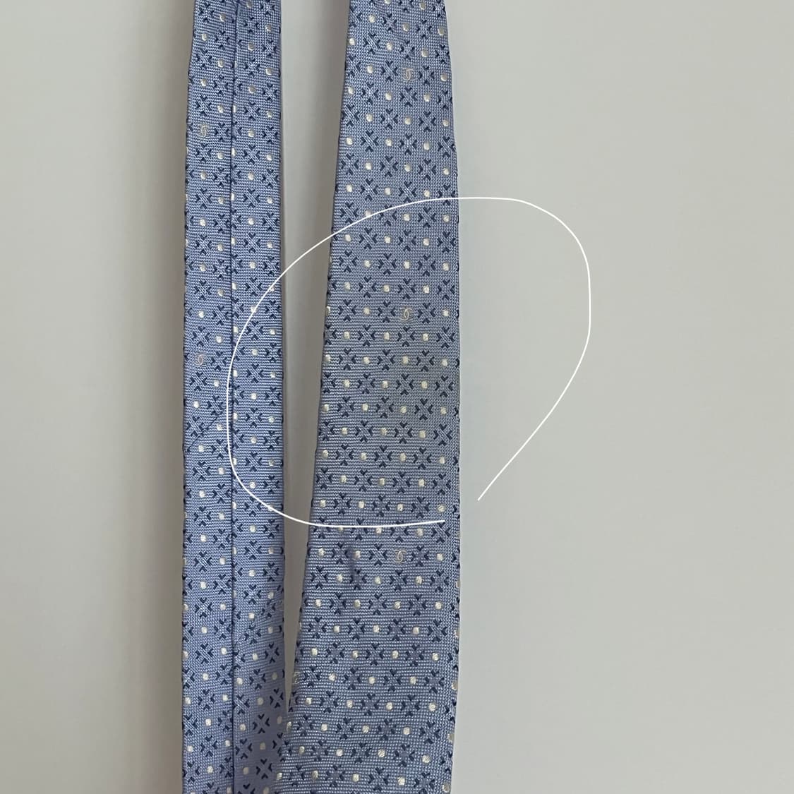 CHANEL silk 100% Tie 상품이미지10