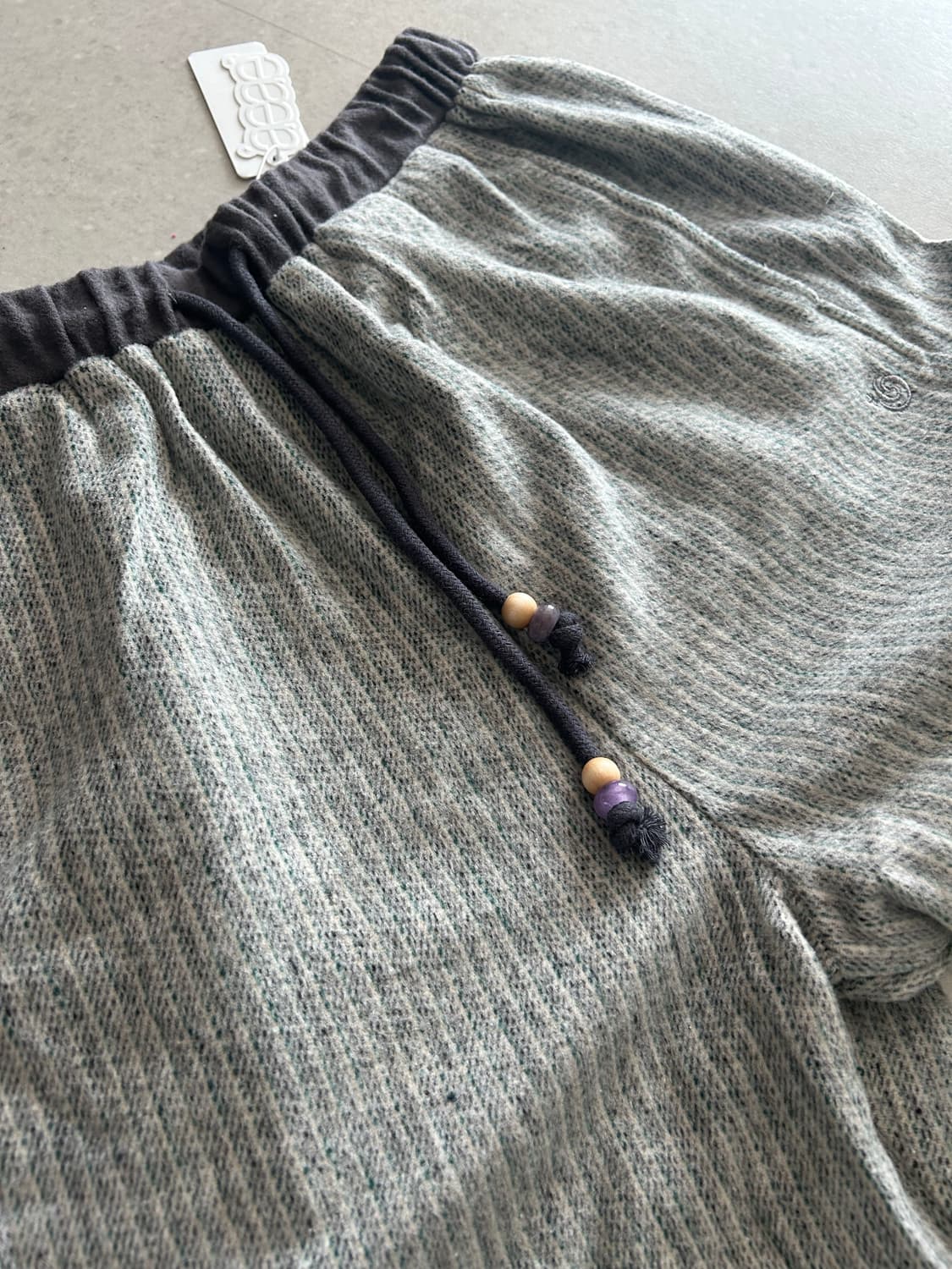 aeae ANGEL STRIPE PANTS [GREY] 상품이미지3