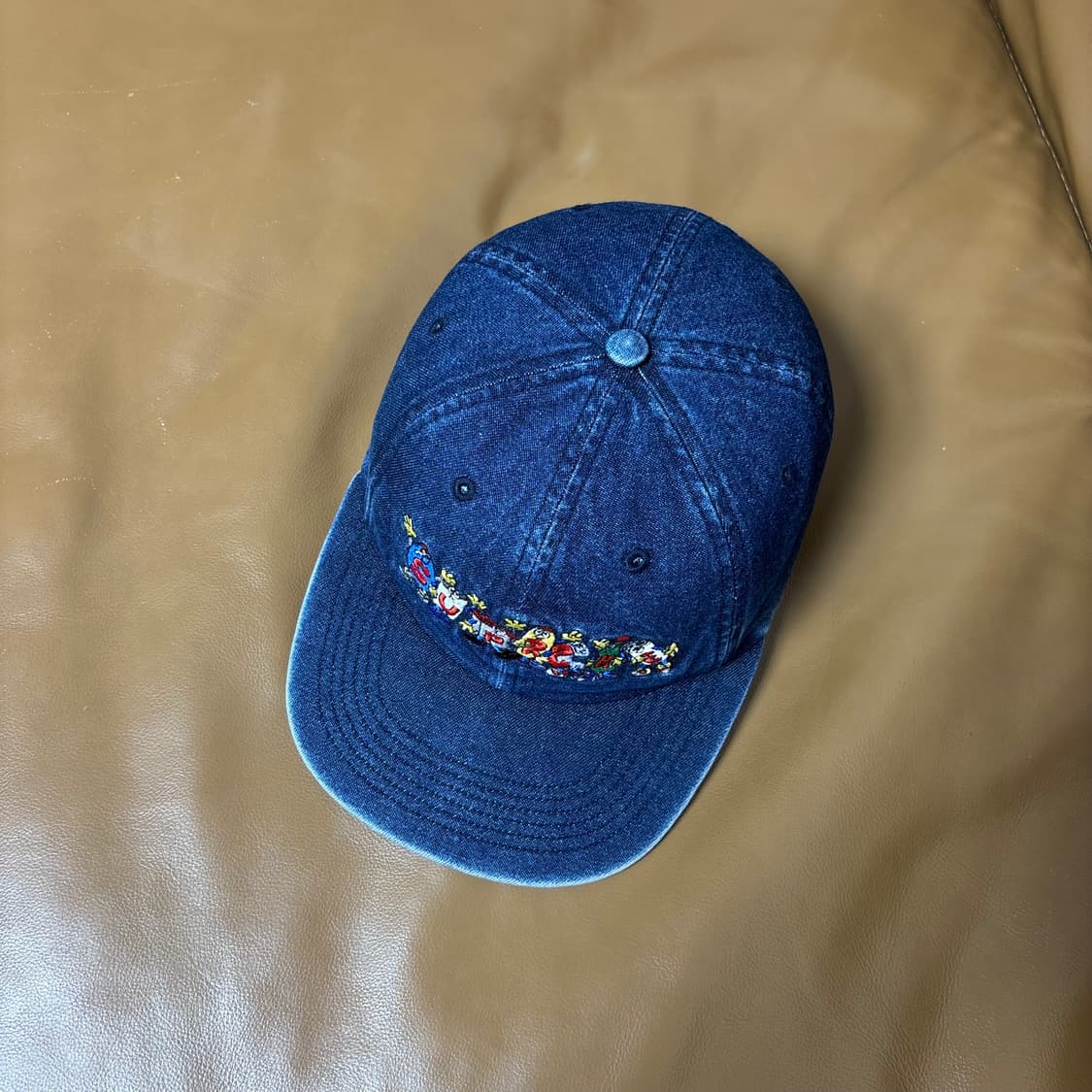 슈프림 6패널 볼캡 모자 비틀즈 프렌즈 데님 상품이미지5