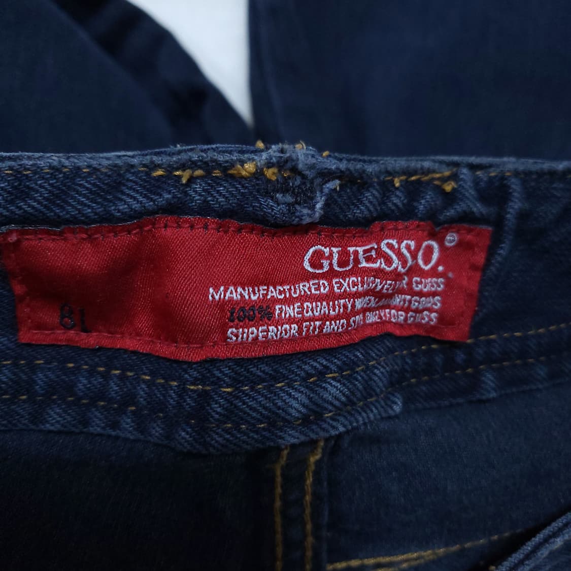 게스 여성 부츠컷 청바지 26인치 0227  뽀샤샤 상품이미지8