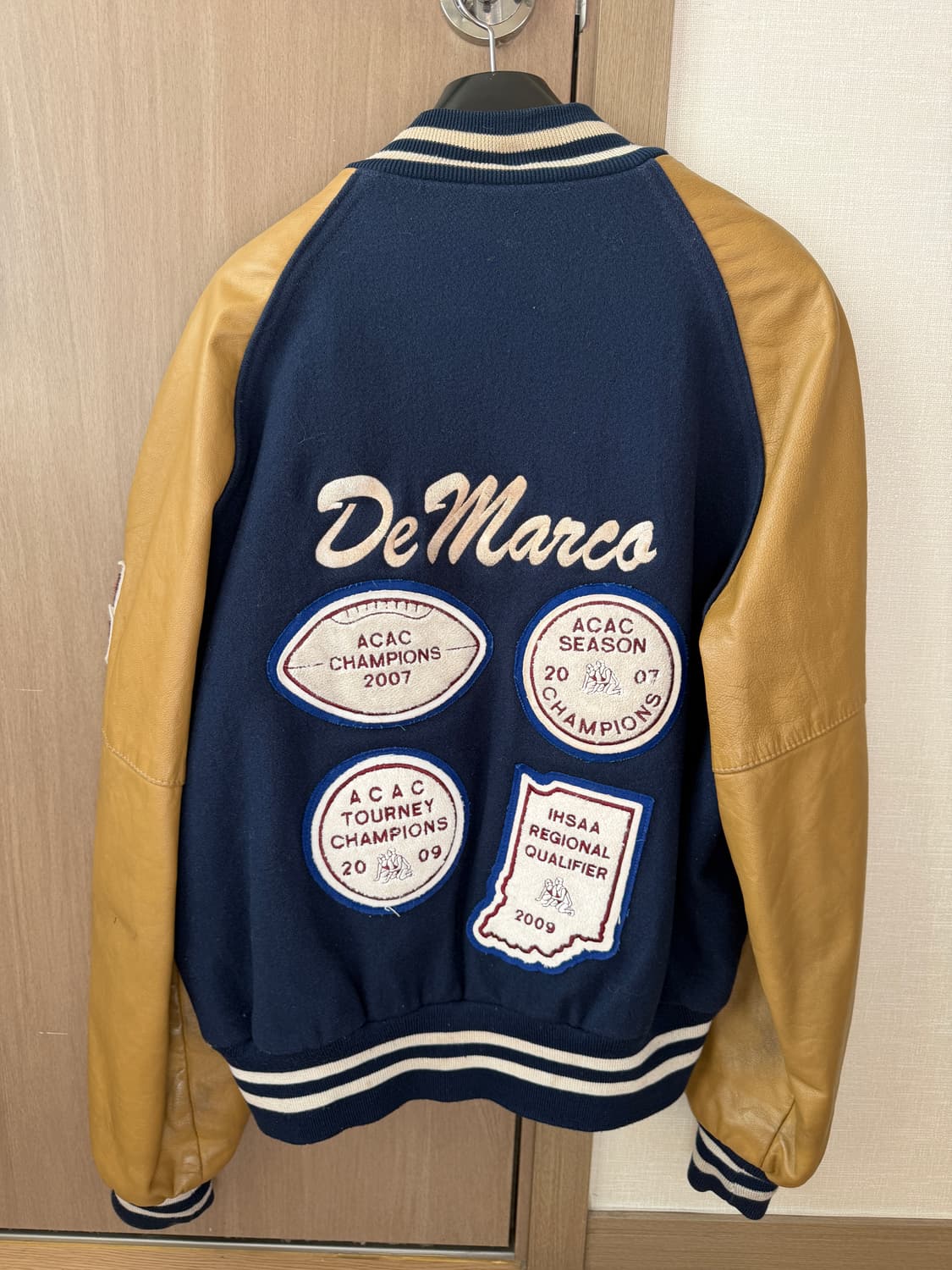 빈티지 바시티 자켓 상품이미지2