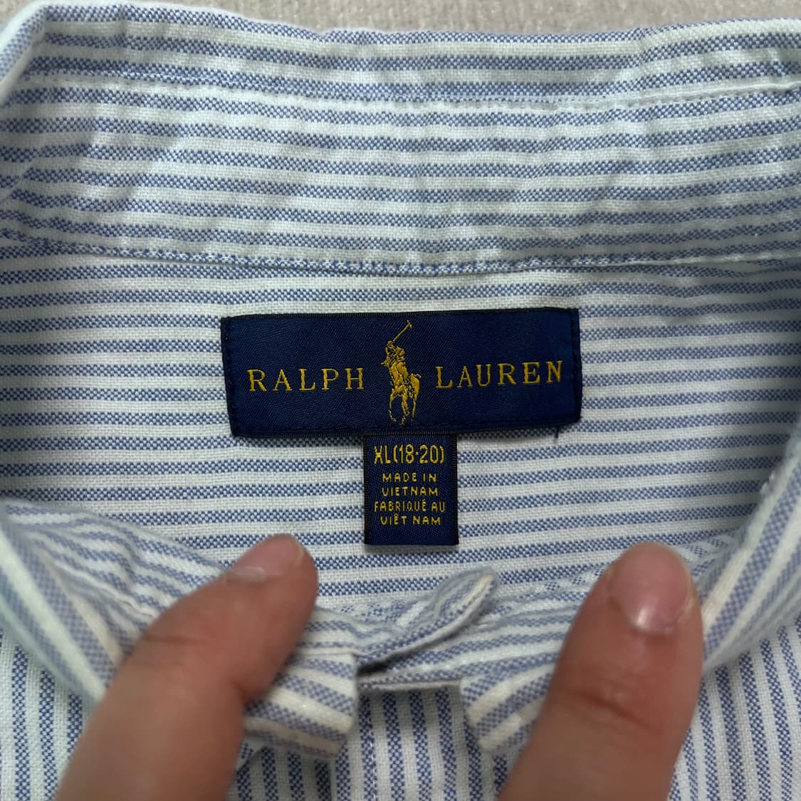 95 폴로랄프로렌 신형 빅포니 스트라이프 셔츠 상품이미지4