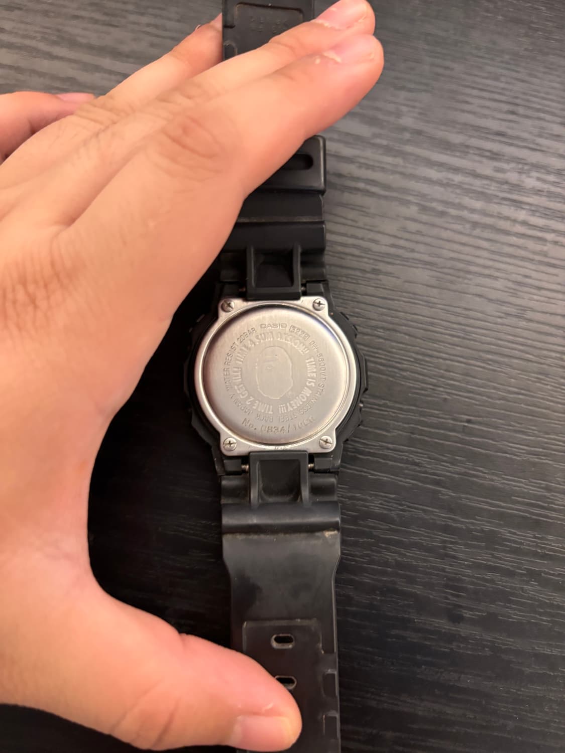 베이프]g-shock DW5600 레드 한정판[무음] 상품이미지3
