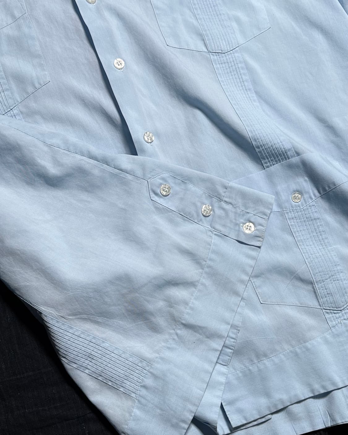 70-80's Guayabera 구아야베라 셔츠 M 상품이미지4