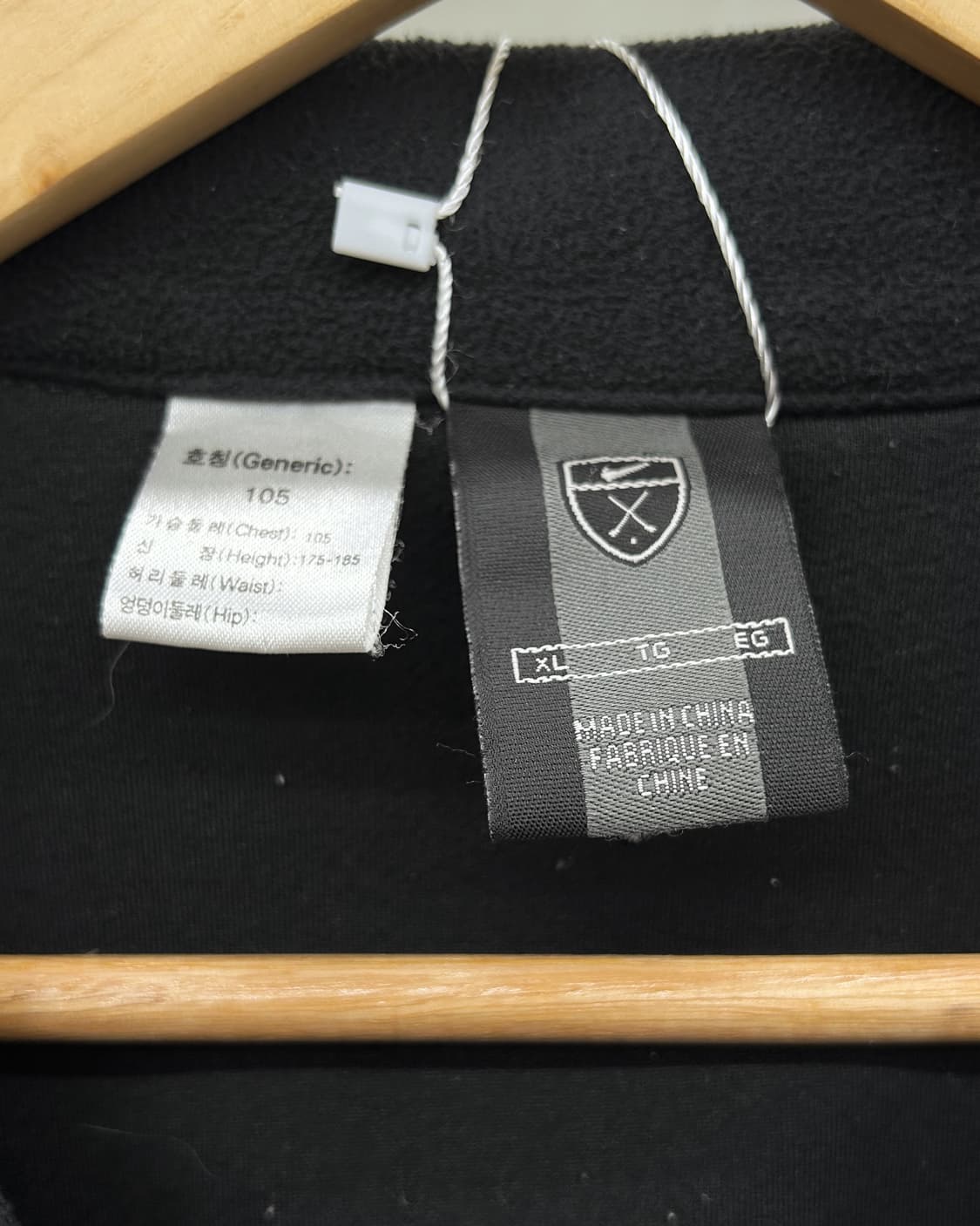 나이키 00s 솔로 스우시 폴라텍 플리스 자켓 블랙 상품이미지5