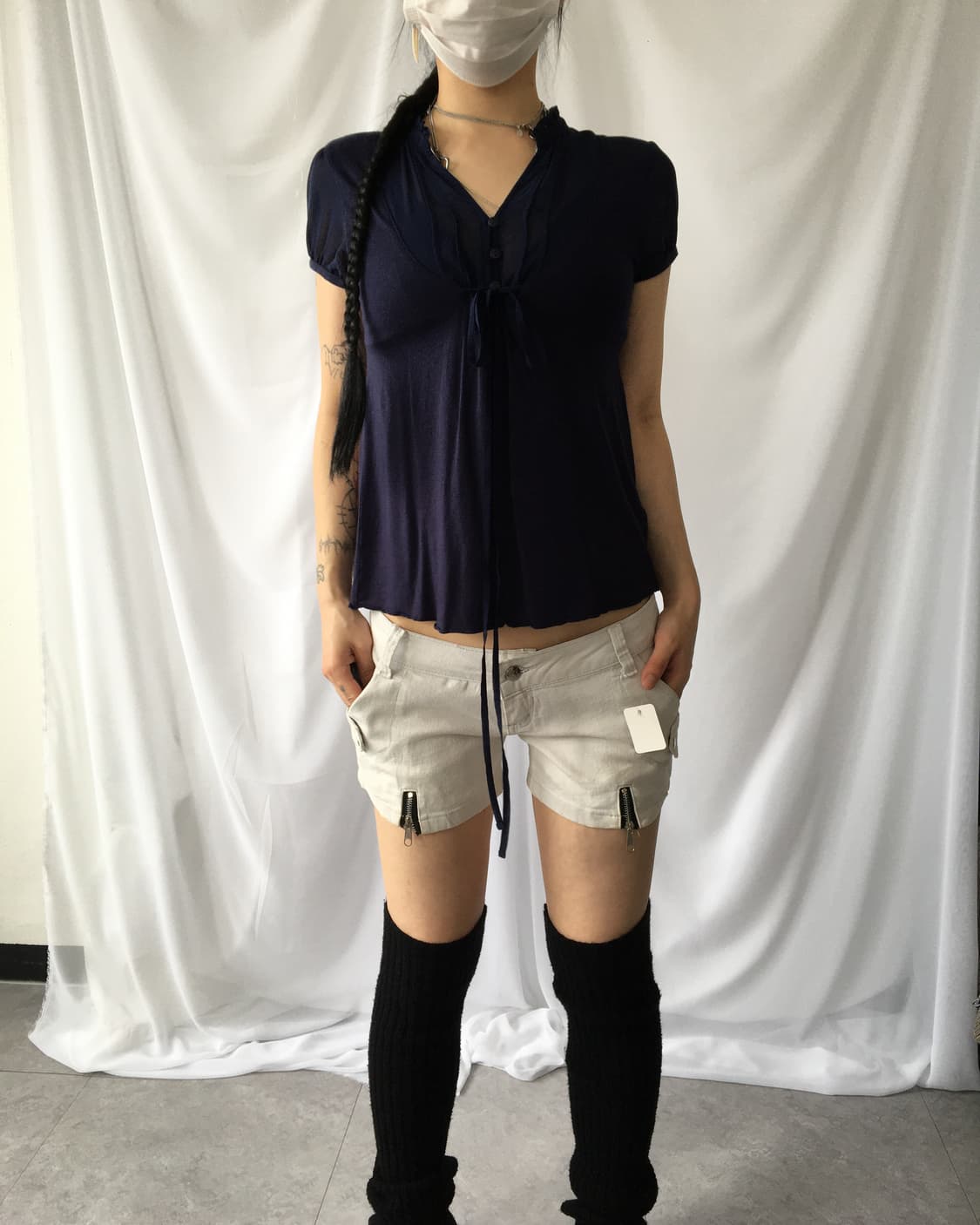 Zipper point short 상품이미지8