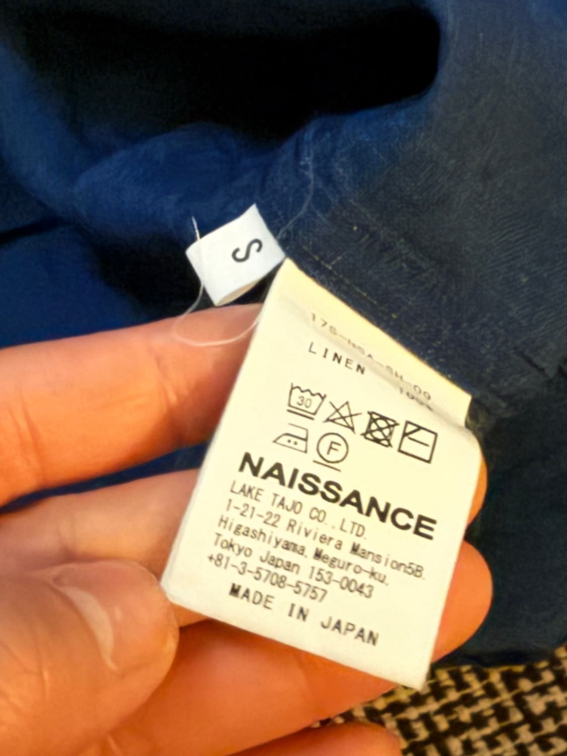 naissance(네이선스) 린넨 반팔셔츠 상품이미지4