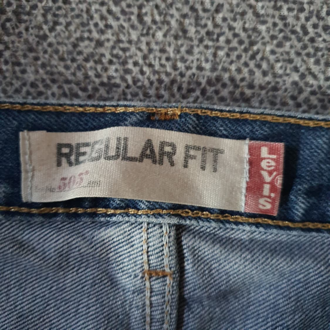 빅 사이즈 리바이스 505 빈티지 데님 팬츠 No.38 상품이미지4