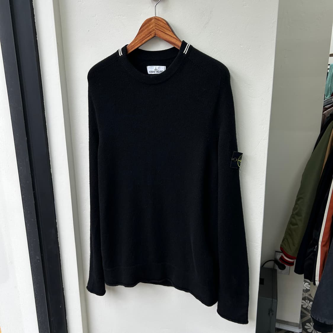 16168 - 스톤아일랜드 와펜 울 니트 (울 80%) 상품이미지2