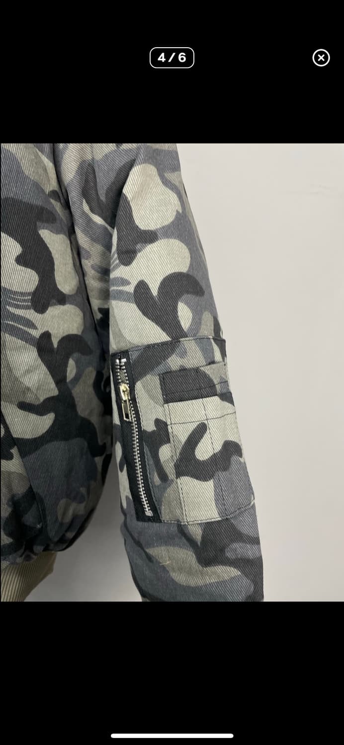 빈티지 카모 후드퍼 패딩 A3120 상품이미지4