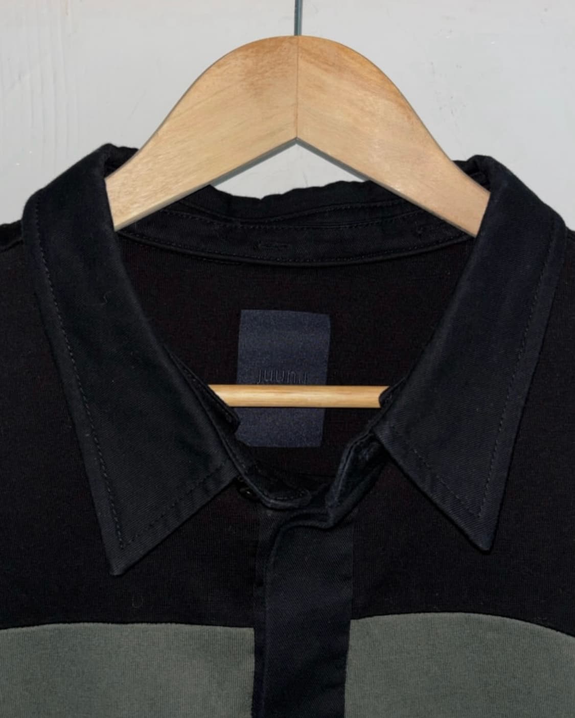 Juun.J 준지 스트라이프 럭비 셔츠 상품이미지4