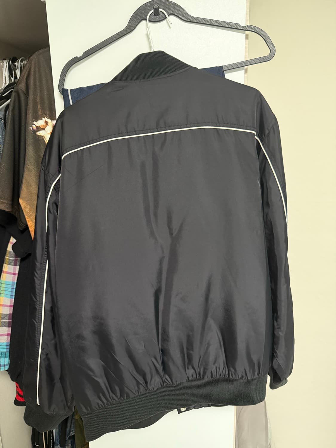Supreme Contrast Script Varsity Jacket 상품이미지3