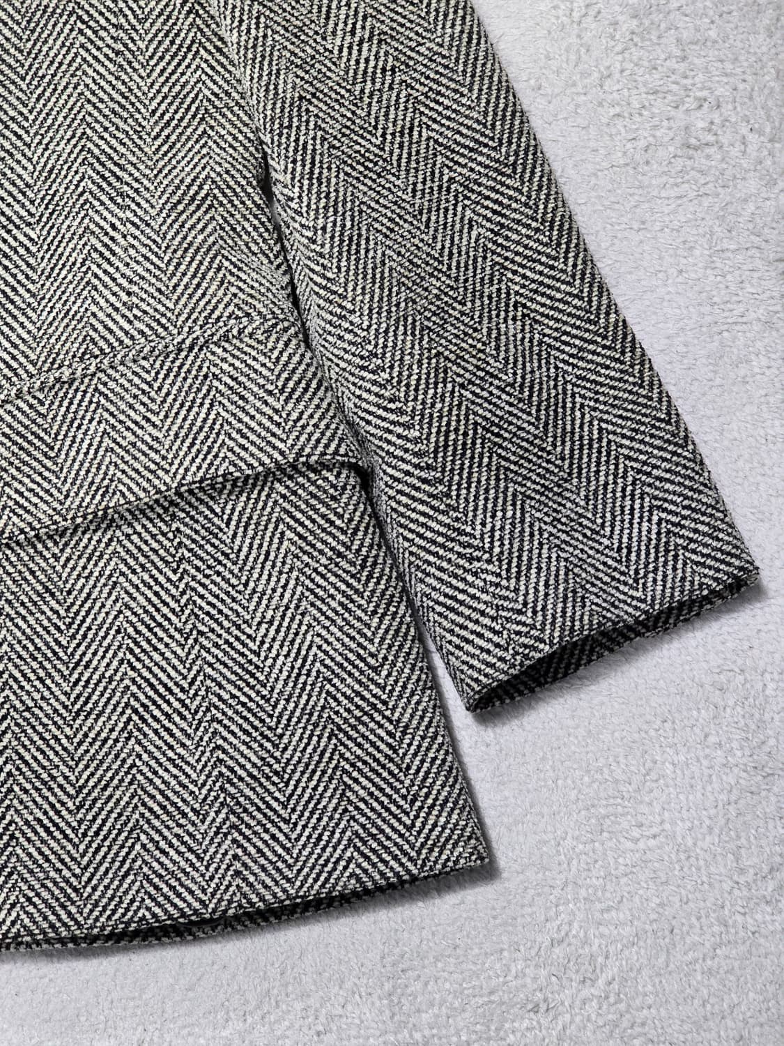 막스마라 라나 버진 울 해링본 자켓 XS 상품이미지5