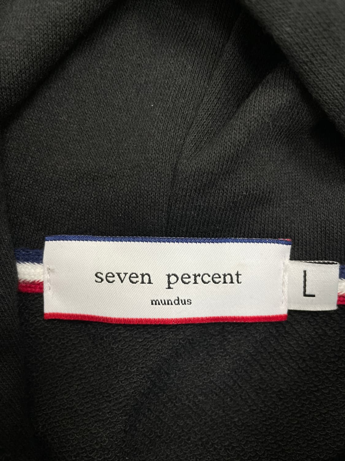 세븐 퍼센트(Seven Percent) 애티튜드 박스 로고 후드티 상품이미지7