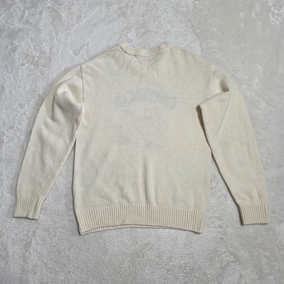 (L)커버낫 캠핑맨 자수 니트  상품이미지3