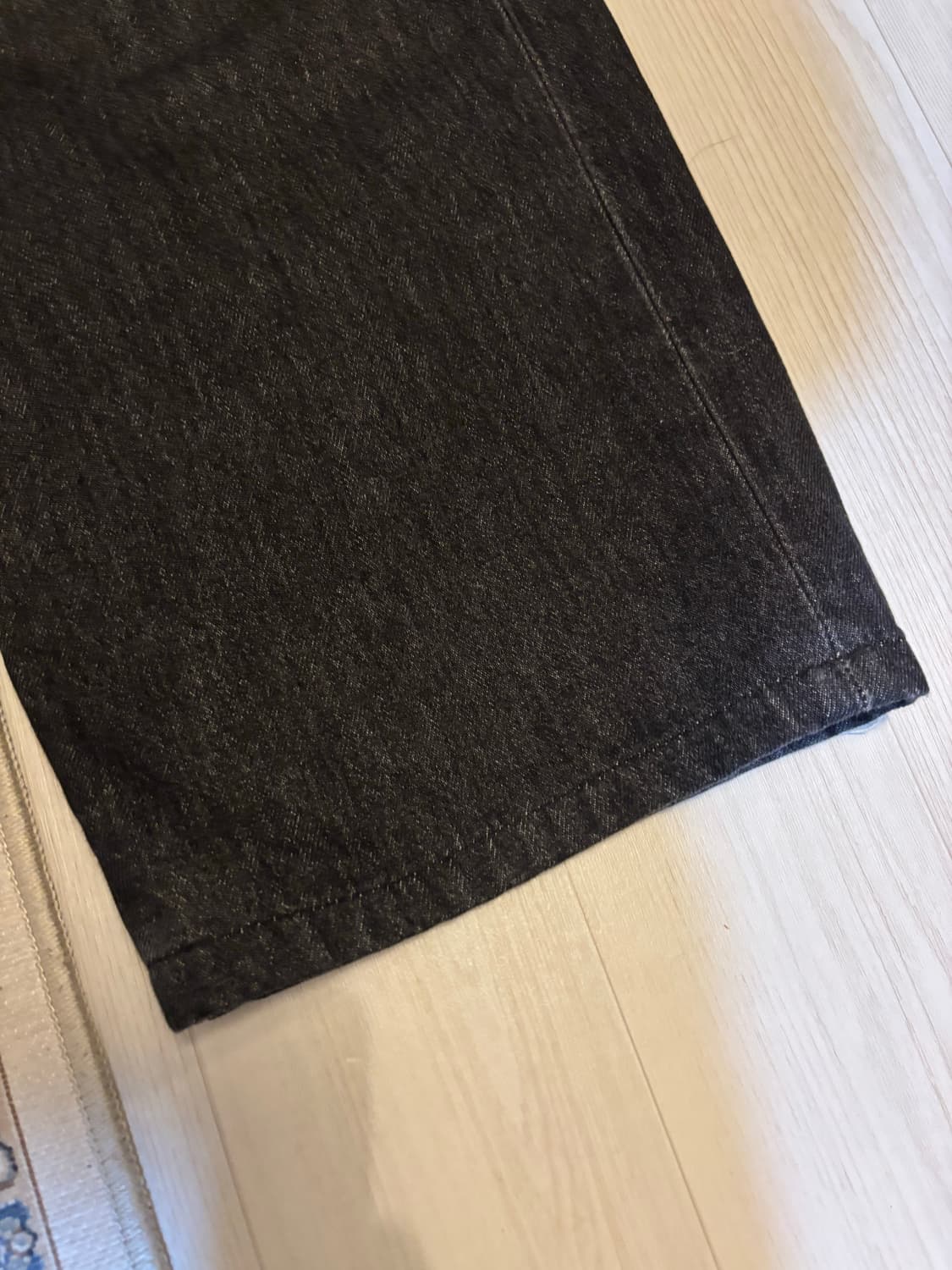 유스랩 와이드 데님 팬츠 moon 상품이미지3