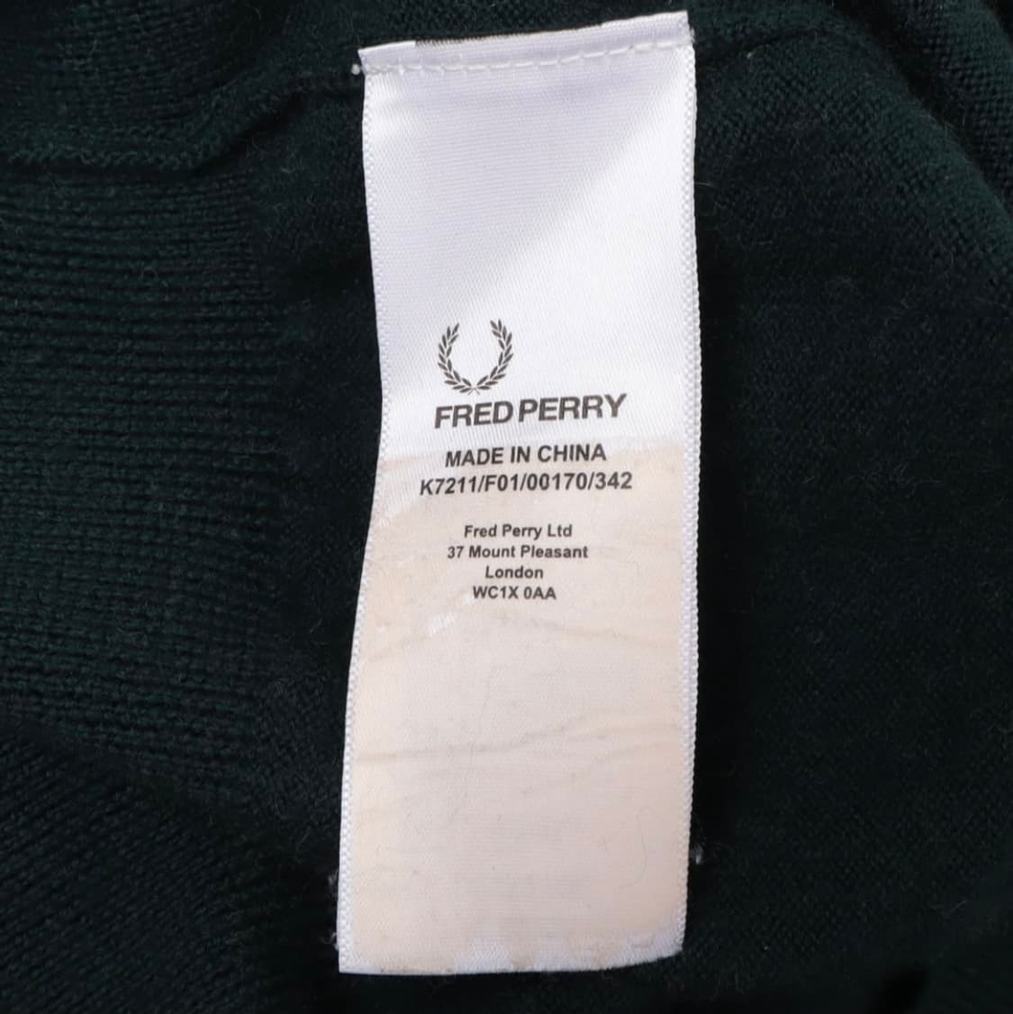 [급처]프레드 페리 울 니트 M사이즈 상품이미지7