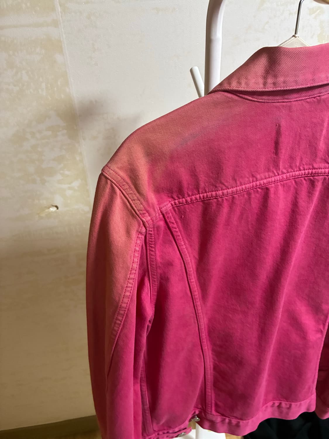 acne studios 아크네 스튜디오 비트 데님 자켓 핑크 48 상품이미지3