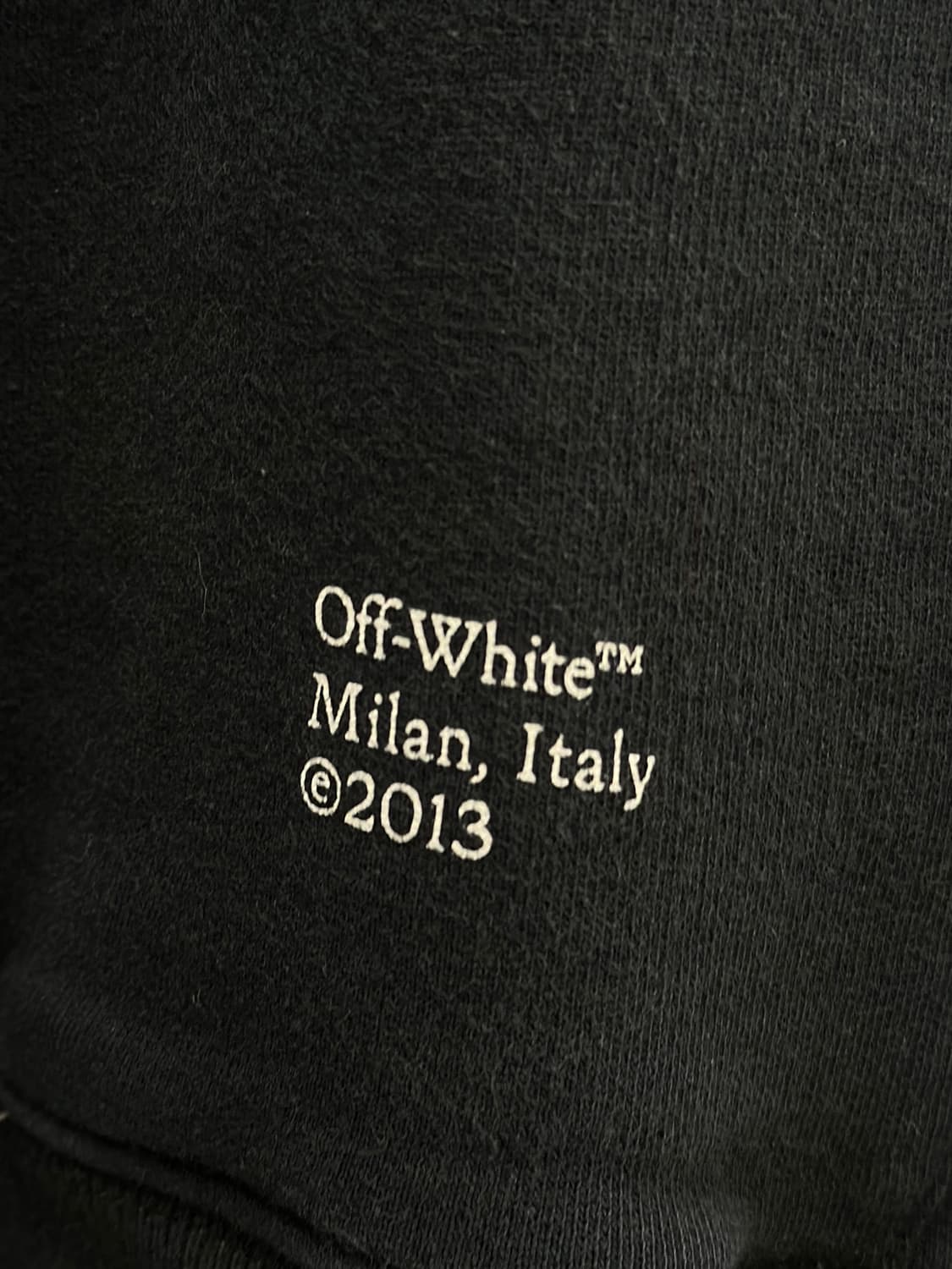 오프화이트 카라바조 블랙 애로우 후드 티셔츠  상품이미지5