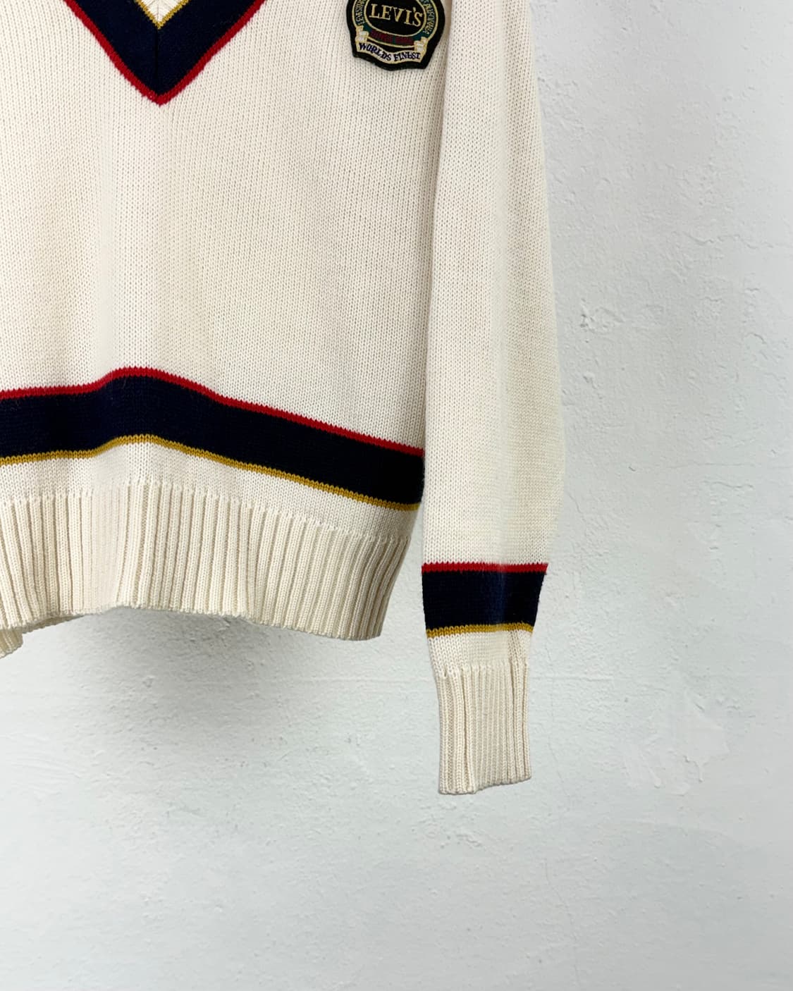 리바이스 80s 크리켓 아이보리 클래식 니트 스웨터 상품이미지5