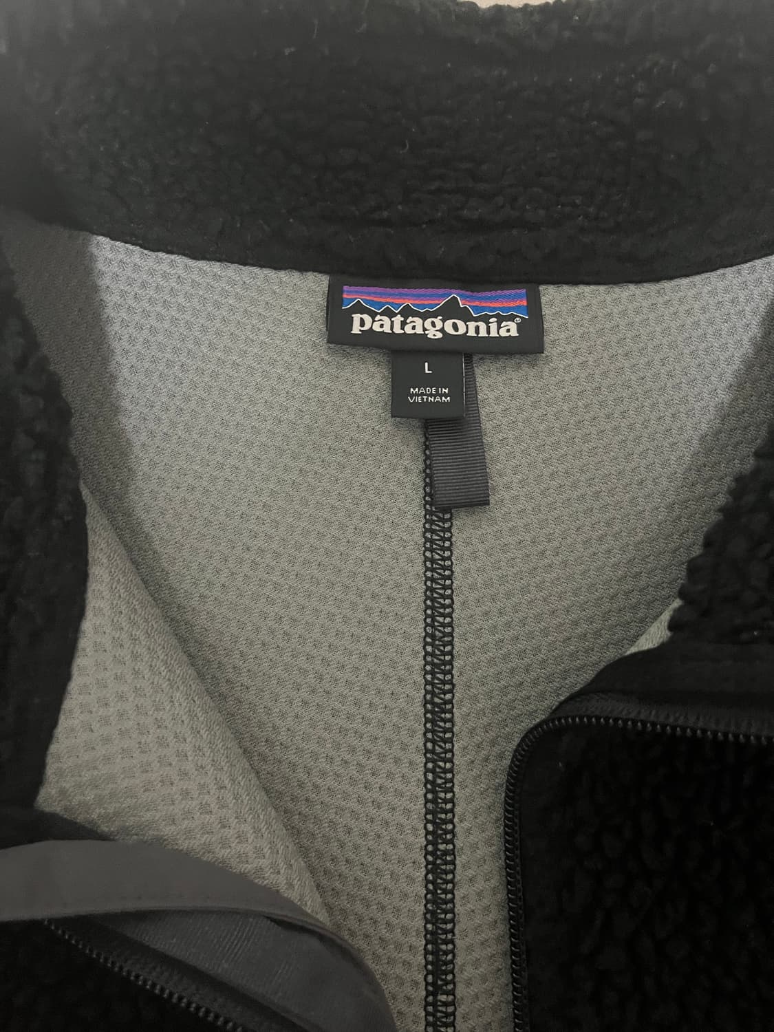 파타고니아 레트로 X 블랙 L 상품이미지4
