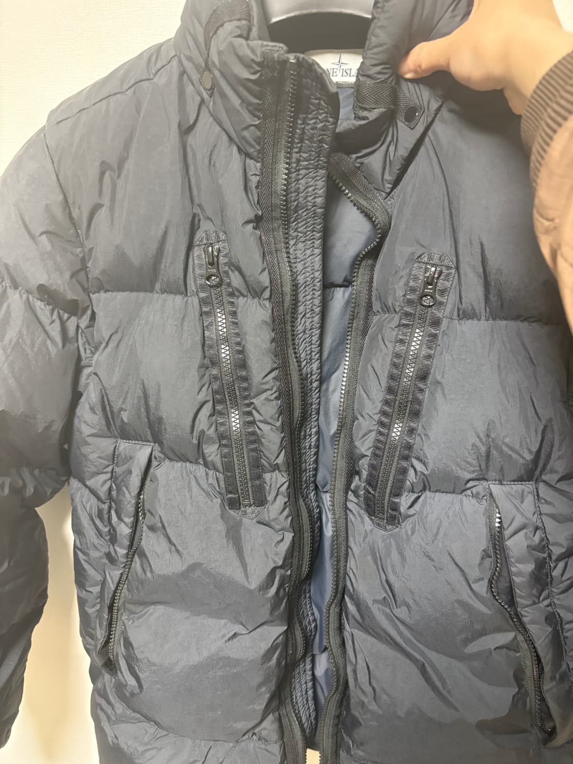 스톤아일랜드 21fw 크링클랩스 패딩 S 상품이미지1