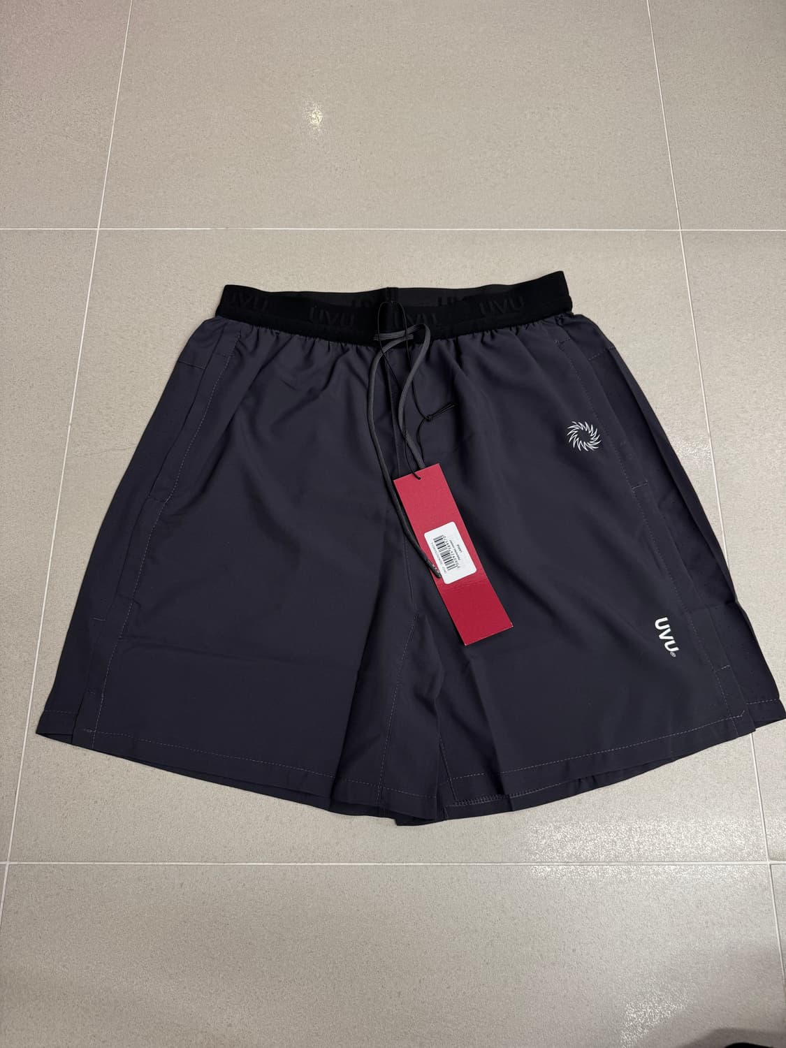 UVU 트레이닝 쇼츠 그레이 L 상품이미지1