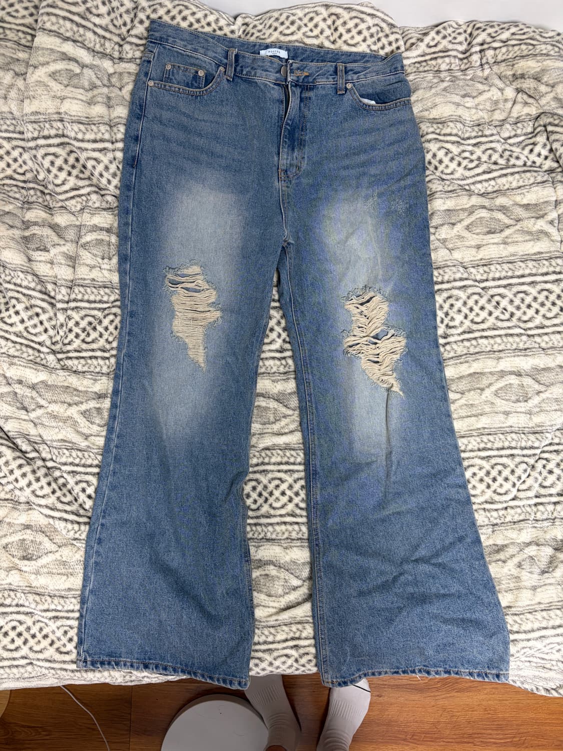 AELIONE 데님 부츠컷 상품이미지1