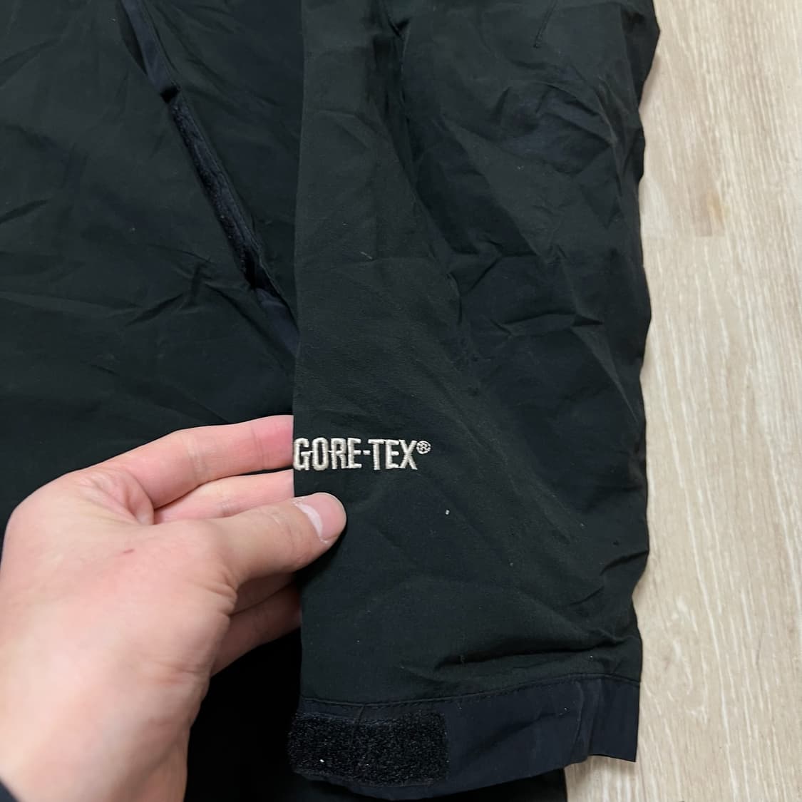 노스페이스 고어텍스 후드 바람막이 자켓 S/90  상품이미지5