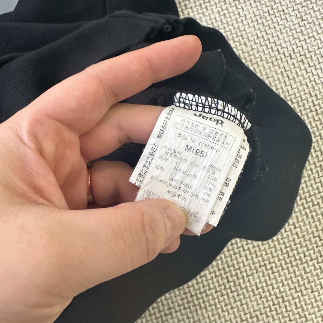 M 지프 빅로고 후드 집업 0413D 상품이미지3