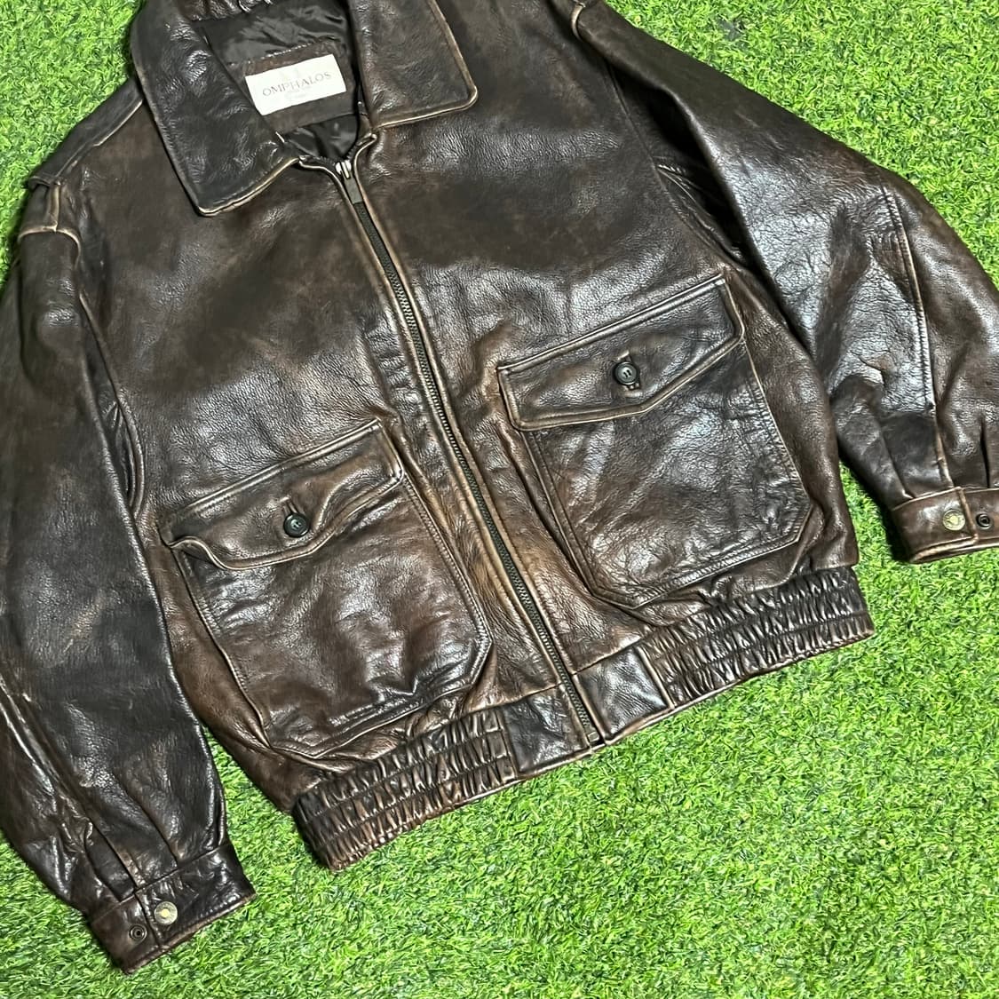 빈티지 리얼소가죽 리얼레더 가죽자켓  상품이미지3