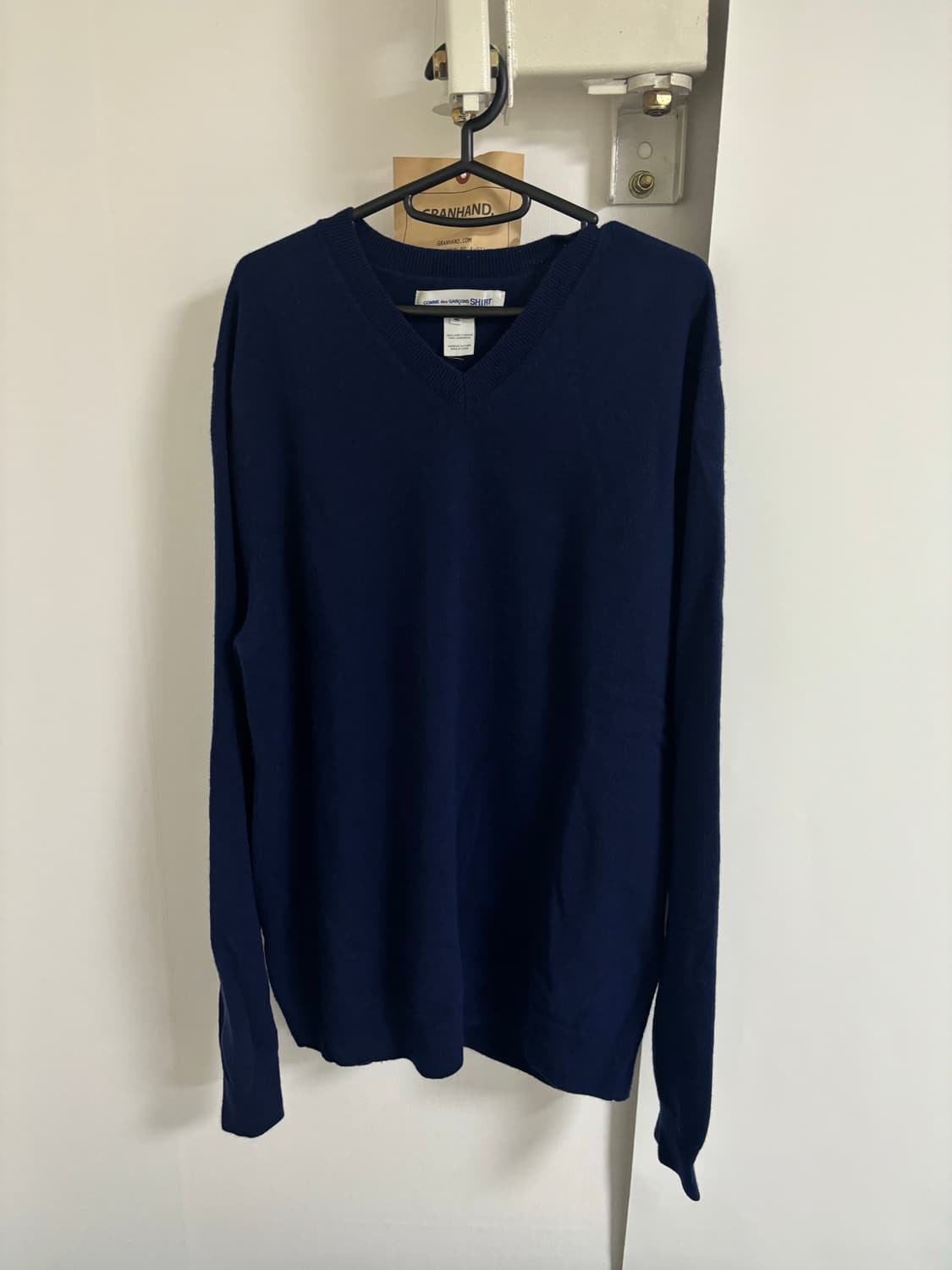 꼼데가르송셔츠 브이넥 풀오버 니트 상품이미지2