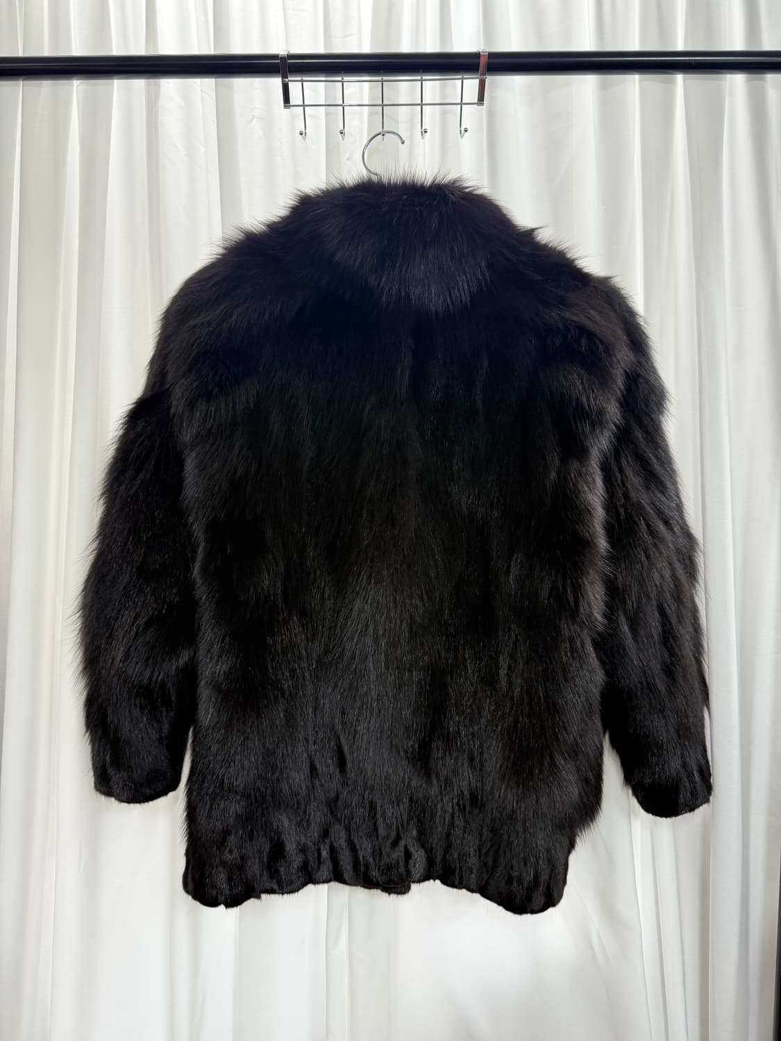 SAGA Fox fur jacket (black) 상품이미지4